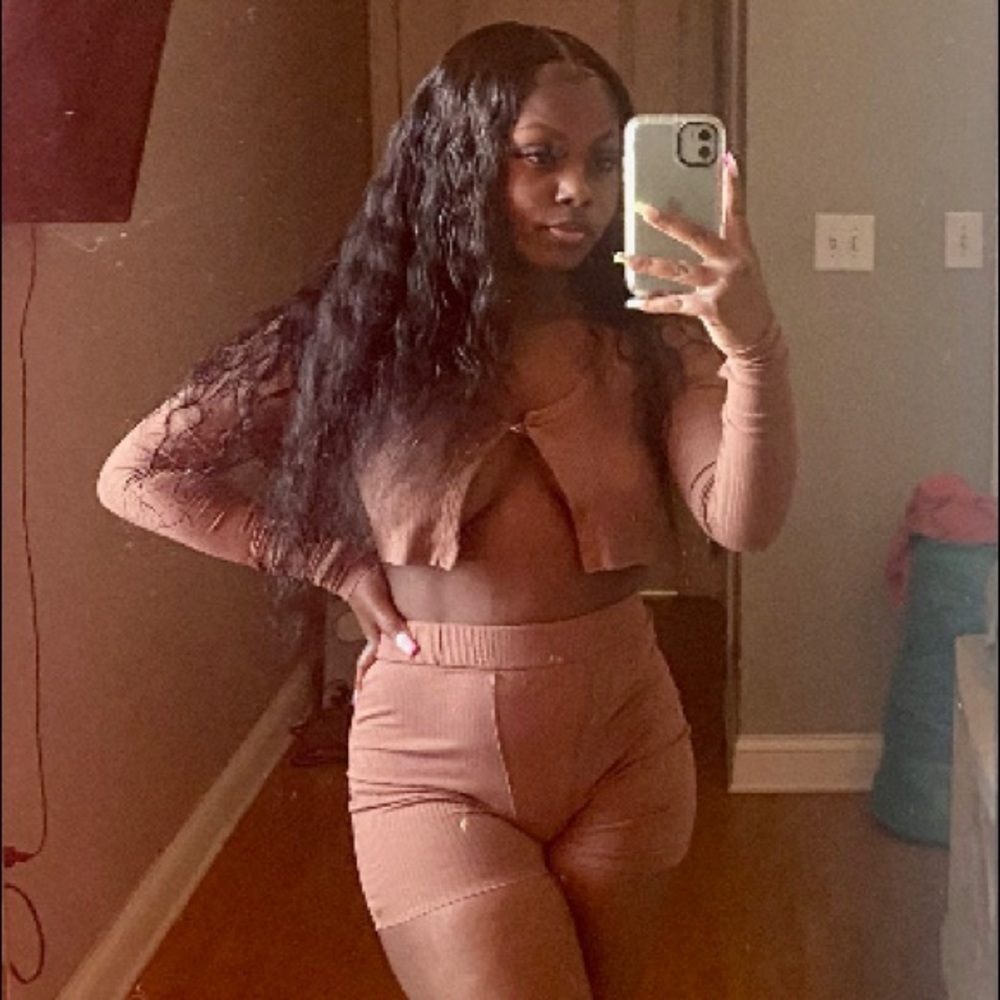 Two piece brown set